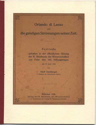 1926 sandberger orlando - 1926, sandberger: