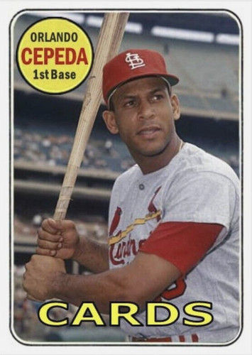 Orlando cepeda cardinals - cepeda, 69##