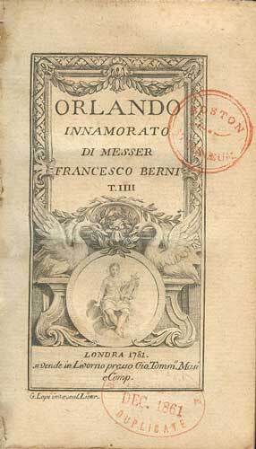 Orlando innamorato volume 4 - orlando,