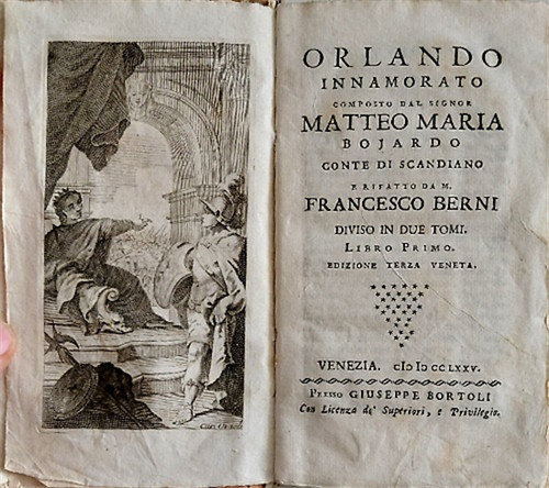 Boiardo matteo maria orlando - maria,
