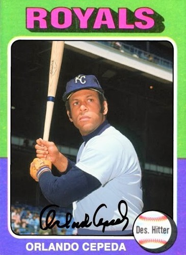 Orlando cepeda royals - cepeda, 75##
