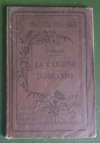 Turoldo canzone d - -, d'orlando