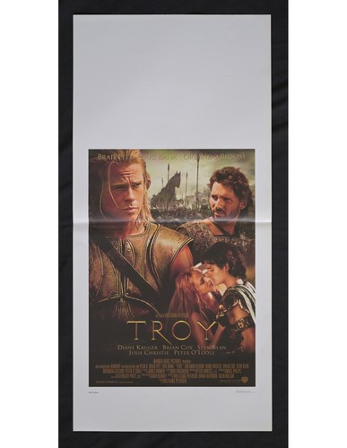 Locandina troy brad pitt - troy,