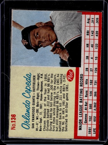 1962 post cereal - post, orlando